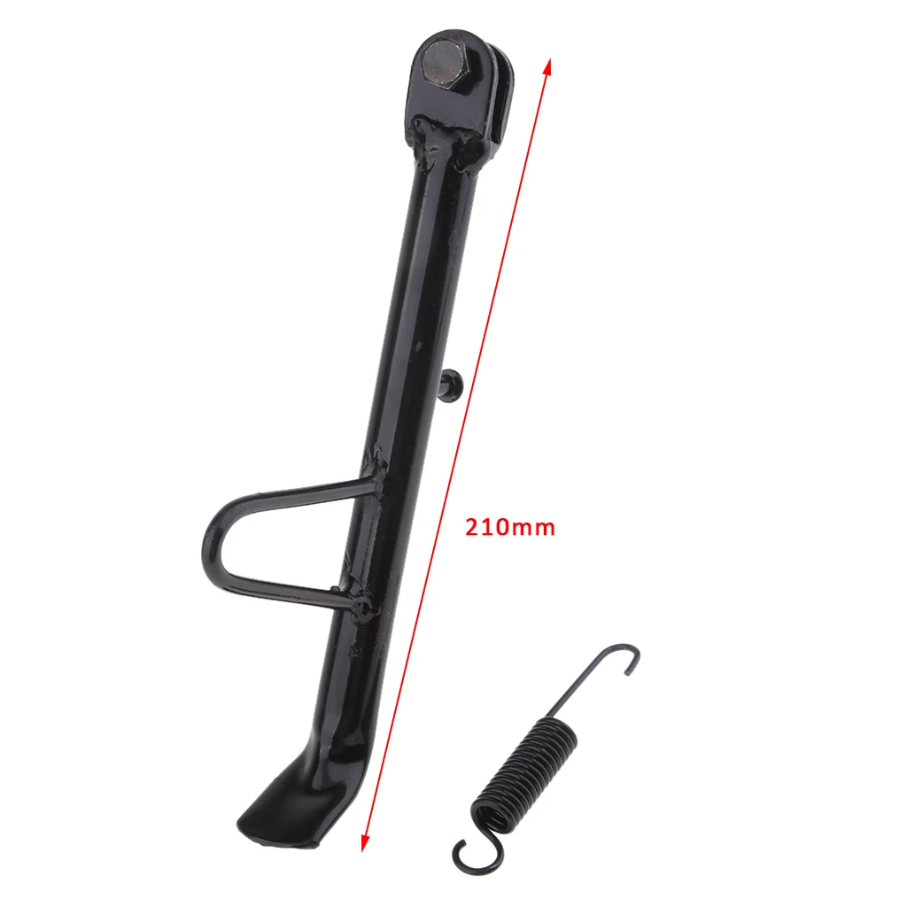 Motorcycle Kickstand Side Sidestand Holder Motorcycle Parking Rack Support Foot for Motorcross Bike Scooter E-Bikes ATV