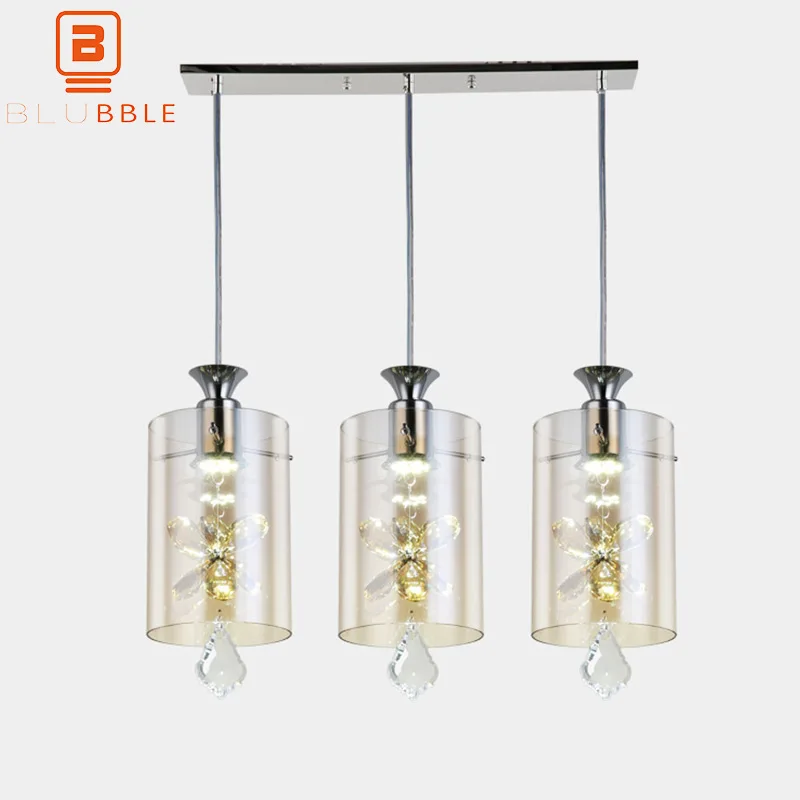 

BLUBBLE 3 Heads Horn Branch Lamp Originality Metal Pendant Lights AC 110-240V G9 Pendant Lamp Restaurant Hotel LED Hanglamp