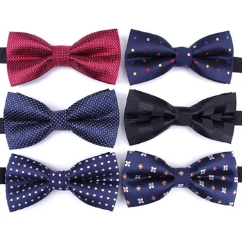 Bowtie גברים פורמליות ילד גברים של עסקי אופנה חתונה עניבת פרפר זכר שמלת חולצה רשת legame מתנה