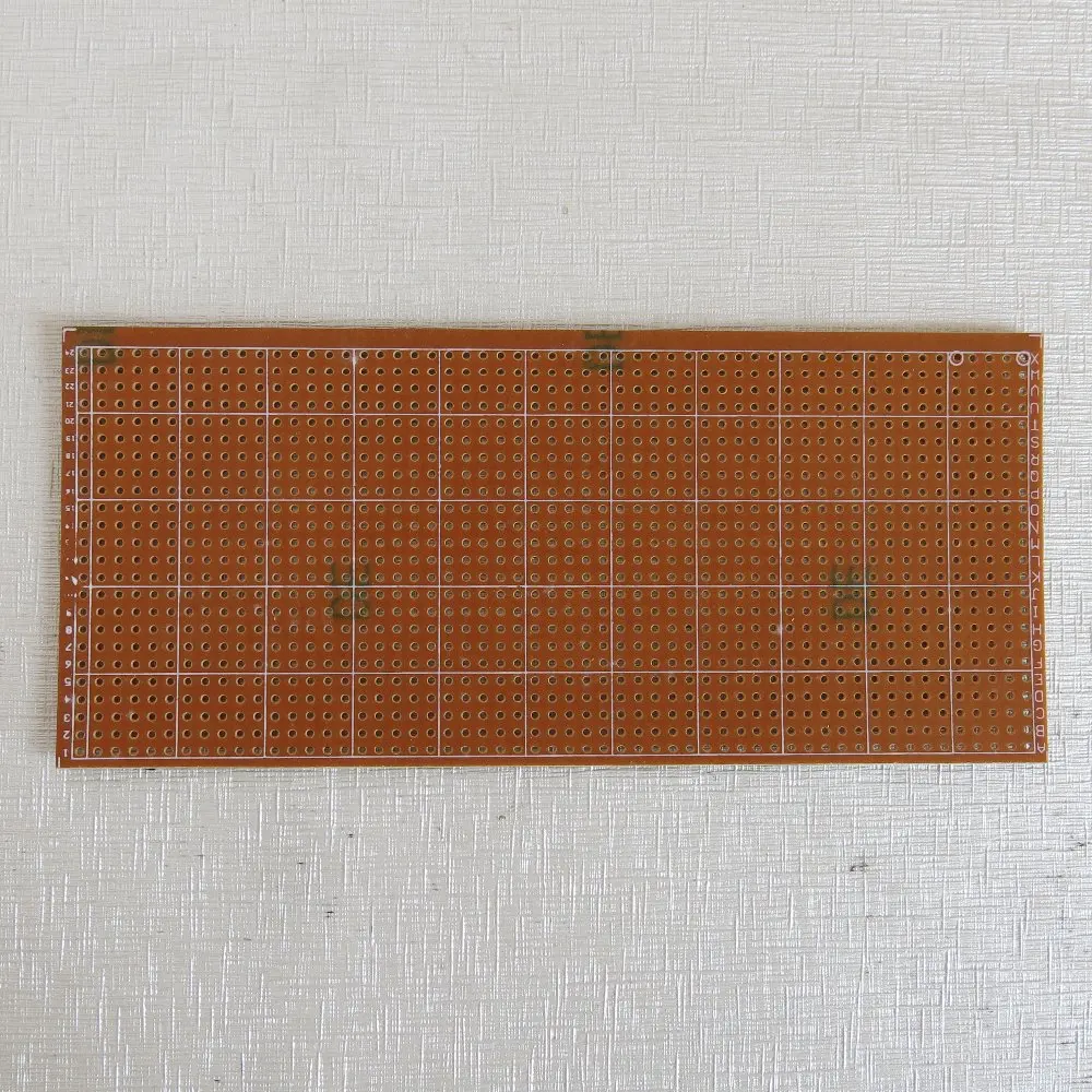 5pcs/lot Stripboard Veroboard vero prototype print Circuit Board 6.4x14.4cm 2.54mm breadboard