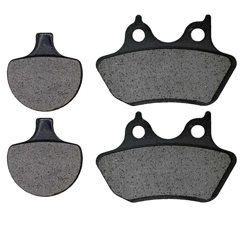 For HARLEY DAVIDSON FLSTSC Springer Softail Classic 2006 2007 FLSTSB Softail Cross Bones 08-11 Motorcycle Brake Pads Front Rear