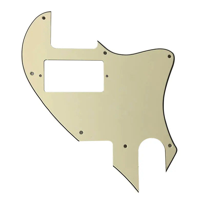 Pleroo Guitar Parts - For US Tele F Hole Hybrid Guitar Pickguard Tele Conversion With PAF Humbucker