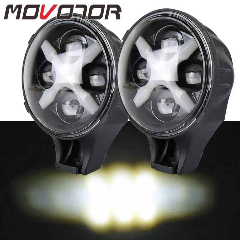 

6 Inch Led Work Light for Trucks 12V 60W Auxiliary Lights for ATV SUV Motorcycle Off-Road Bumper Led Spotlights 2Pcs