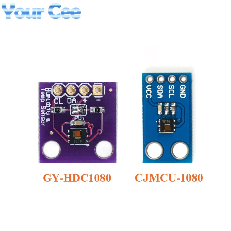 HDC1080 Temperature Humidity Sensor Module High Precision CJMCU-1080 Humidity Temperature Detection Electronic DIY