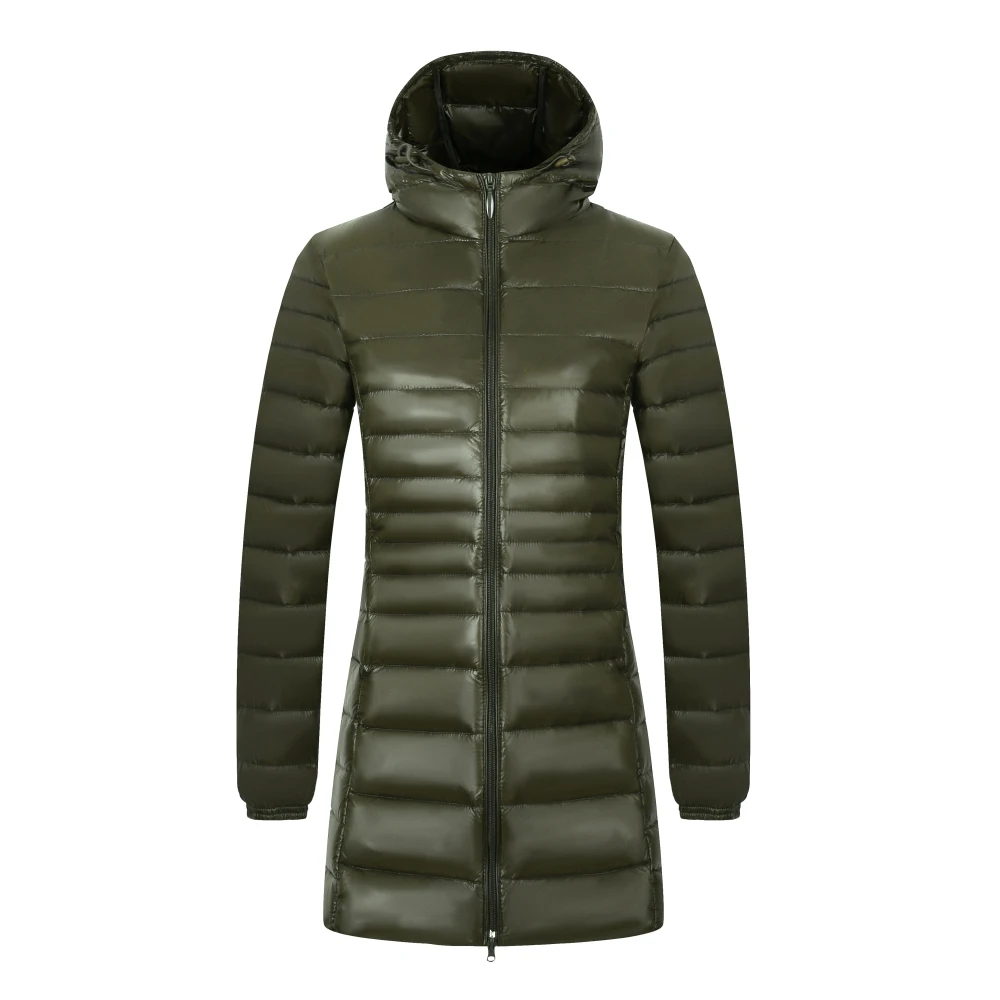 NewBang Brand 6XL 7XL 8XL Plus Size Down Coat Female Long Winter Ultra Light Down Jacket Women Hooded Feather Jacket Warm Coat