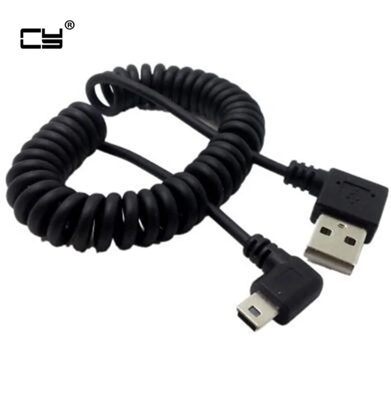 Cable Mini USB Retráctil 90° para Cámara Coche MP3/MP4 - imagen 3