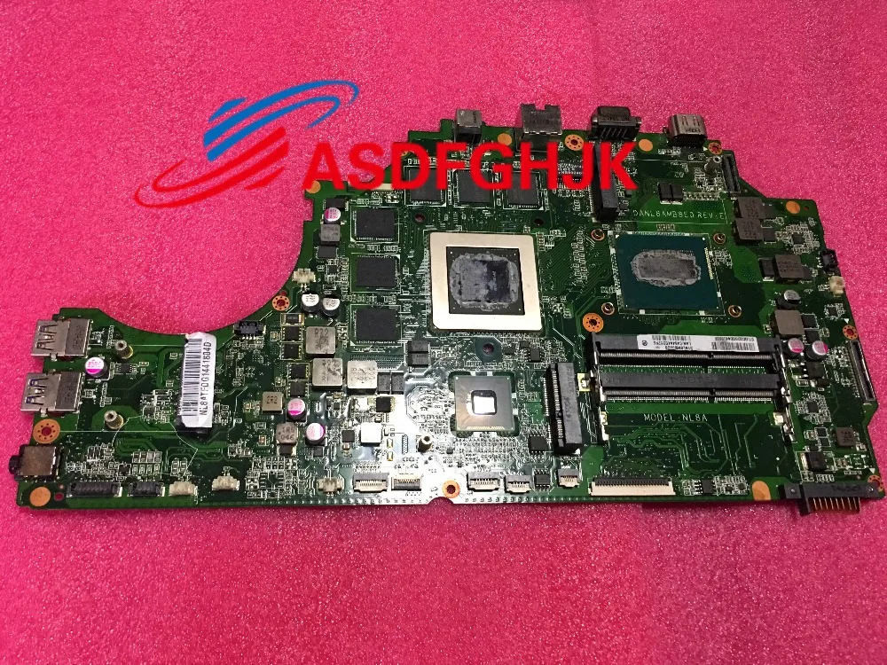    Original FOR Haier Raytheon 911-T1 laptop motherboard with i-4720HQ AND GTX870M  DANL8AMB8E0 REV: E 100% TESED OK