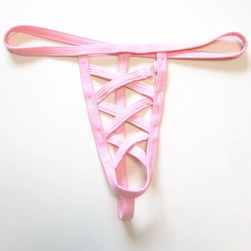 G String Men Thong Underwear Sexy Bandage Mens Penis Multi Colors Jock Men Male Low waist Cock Underwear jockstrap string homme