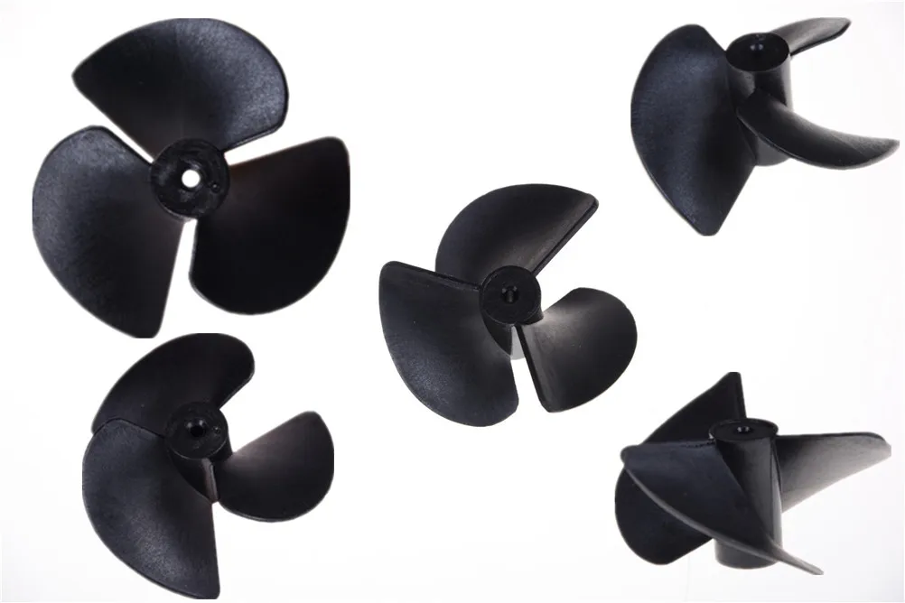 1 pz 1.9mm (stretto con albero da 2mm) eliche a 3 pale pala in Nylon a tre pale per barca RC positiva e inversa D 40mm 2020 nuovo
