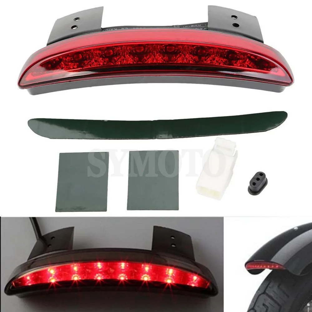 

Motorcycle Bike Rear Fender LED Tail Light for Harley Davidson XL 883L 1200L Sportster XL 883N Iron XL 1200N Nightster