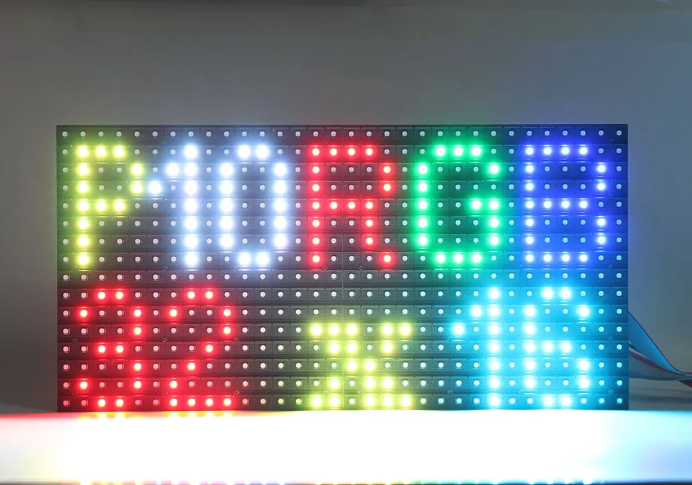 LED Video Pemasangan Dinding Panel P10 Penuh Modul Warna