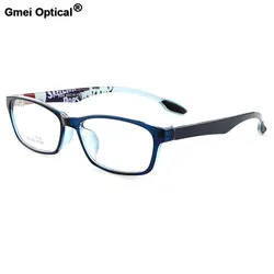 Gmei Optical New Women's Rettangolare Urltra-Light TR90 Full Rim Montature per occhiali ottici Occhiali miopia da uomo 5 colori M5055