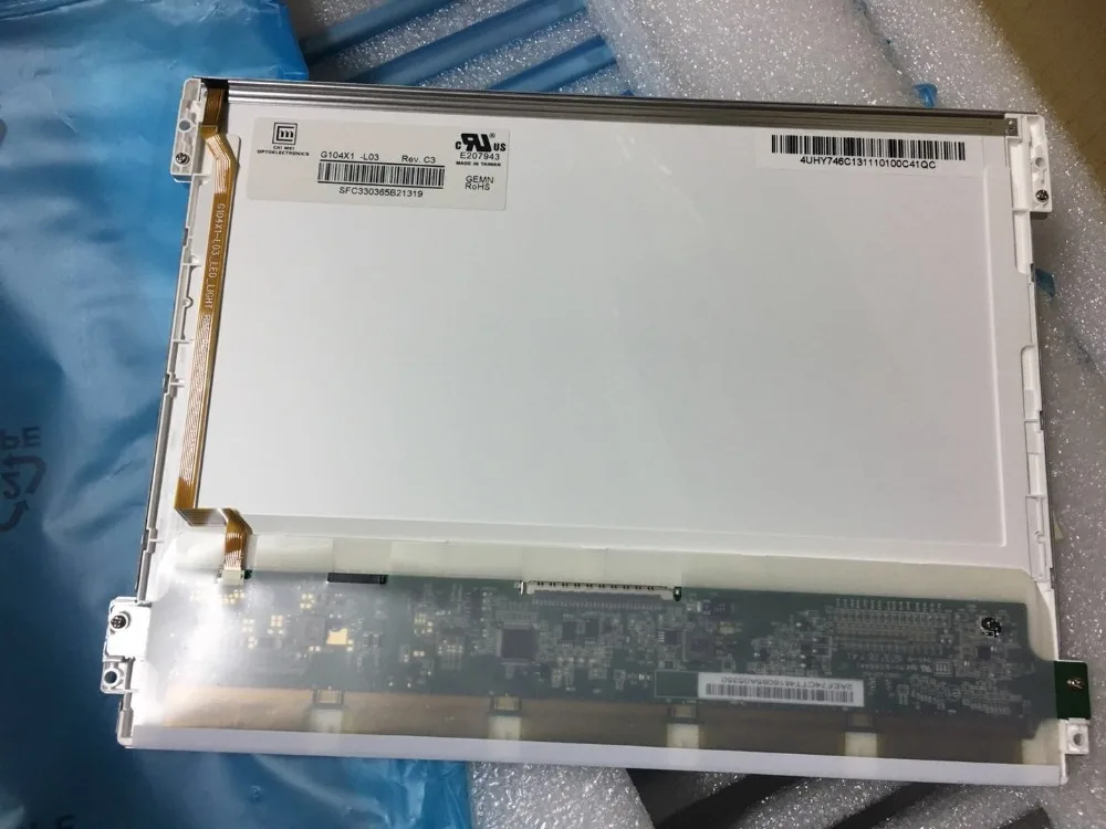 

G104X1-L03 10.4 inch LCD Screen Display Panel 1024*768