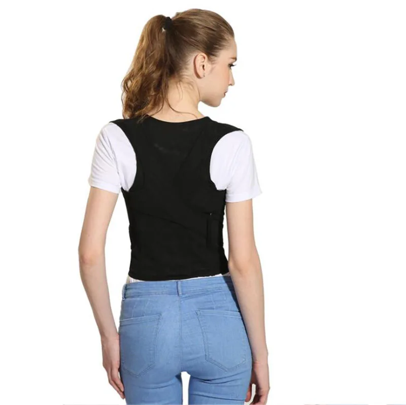 HANRIVER High Quality Health Care Universal Correct Posture Corrector Belt Vest Back Brace Support