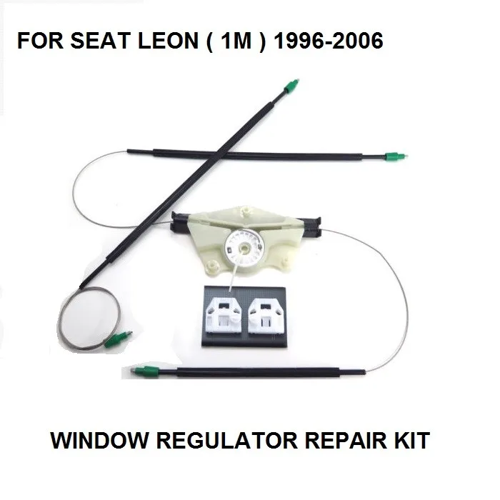 

ELECTRIC WINDOW REGULATOR FOR SEAT LEON ( 1M ) WINDOW REGULATOR REPAIR KIT FRONT LEFT SIDE 1996-2006