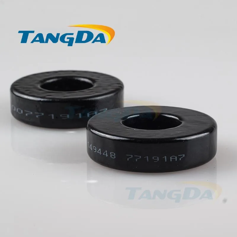 Tangda sendust FeSiAl KOOL MU toroidal cores 77191A7 77191 A7 OD*ID*HT 57.2*26.4*15 mm 26u Wave filtering