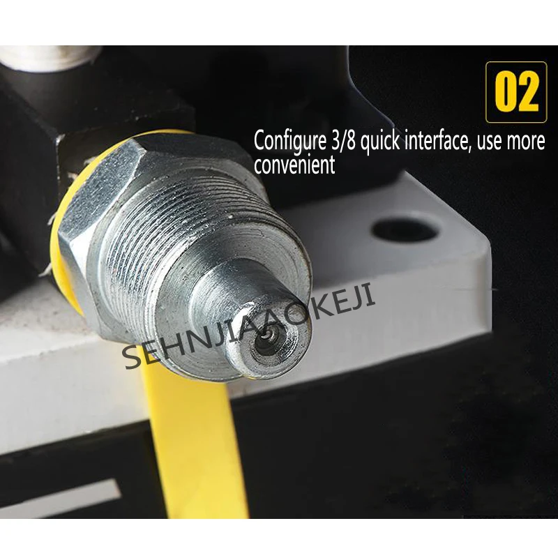 مضخة الزيت الهيدروليكي المحمولة 2L مضخة هيدروليكية كهربائية صغيرة جدًا مضخة كهربائية عالية الضغط ضغط عالي 70Mpa #5