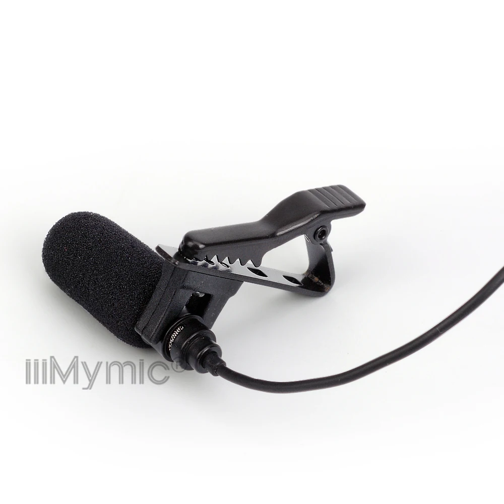 Large Sound-absorbing !! Professional Lavalier Lapel Condenser Microphone Clip Mic for Sennheiser Bodypack TRS 3.5mm Screw Jack