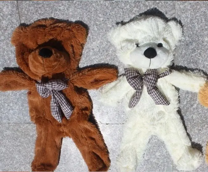 10pcs/lot Semi-finished plush bear toys  , dolls teddy bears, Pique leather wholesale, dolls, plush bears wholesale