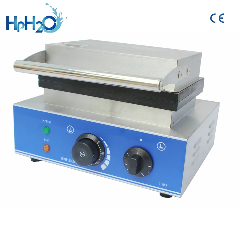 وافق CE 110 فولت/220 فولت الكهربائية التجارية 3 قطعة ماكينة صنع الوافل مربع آلة صنع الوافل