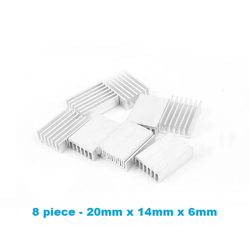 En-スラブ-アルミニウム熱シンク、1セット/33個、ラジエーター、ヒートシンク、GPUグラフィックカード用、vga、熱放散