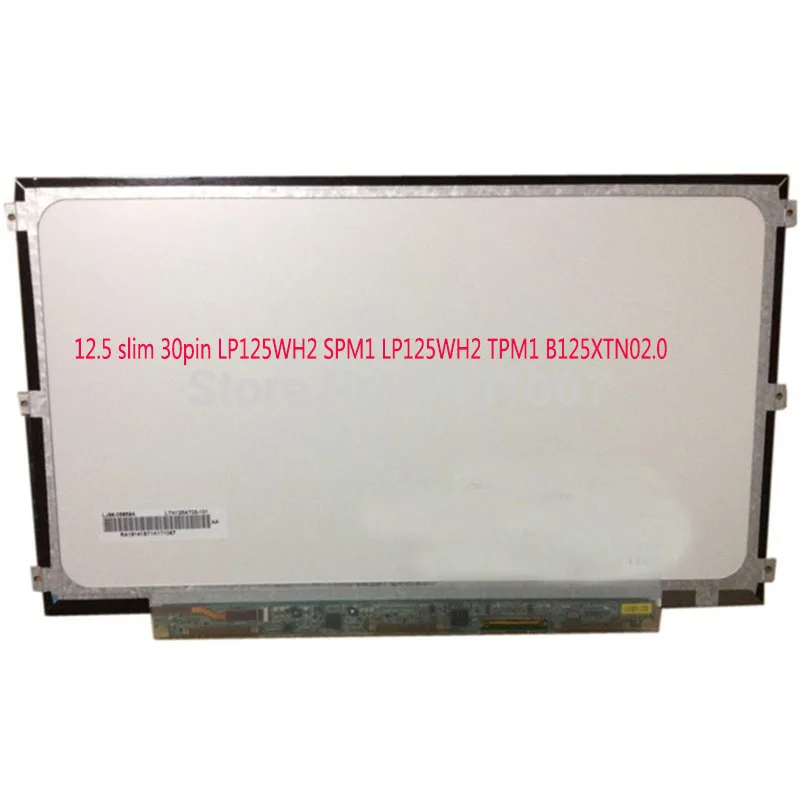 12.5inch HB125WX1-100 HB125WX1-201 LP125WH2-TPB1 B125XTN03 For HP 820 G2 Dell E7240 LCD Screen edp 30PINS