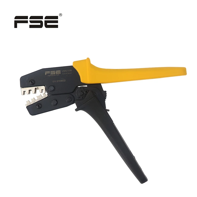 FSE Crimper Crimping Tool Cable Cutter VSN-03B Pliers Tools Set Crimp Wire 0.25-6mm 23-10AWG Stripper Plier