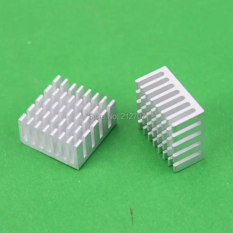 

50PCS Aluminum Heatsink 20X20X10MM IC LED Cooling Cooler Heat sink GD006