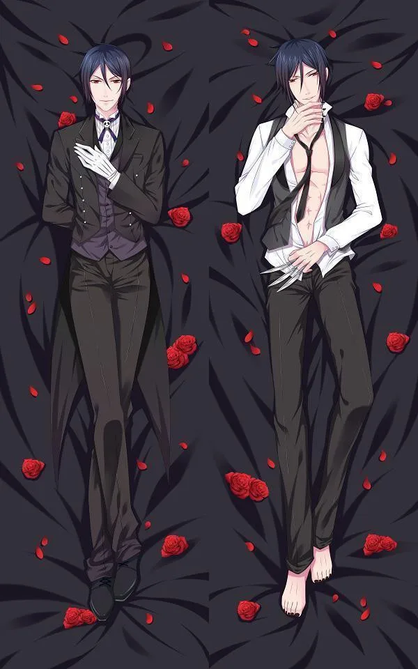 日本アニメ黒執事黒執事セバスチャン · ミカエリスシエル抱きボディ枕