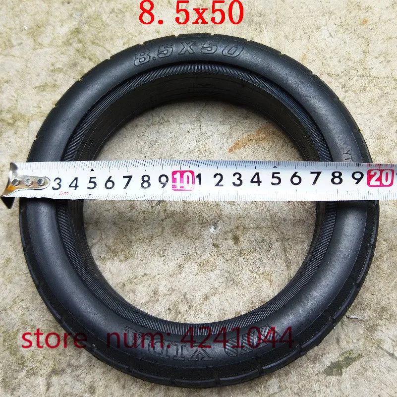 Free shipping 8.5x50 solid tires for electric scooter balancing car 8.5 Inch non inflatable  explosion proof tyres