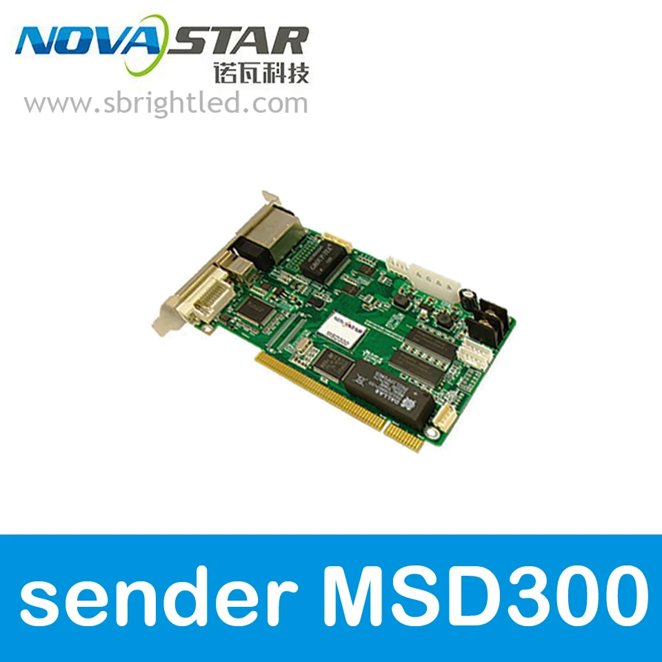 NOVASTAR MSD300-1 nova sending card 1.3 Million resolution for led display decoder msd300