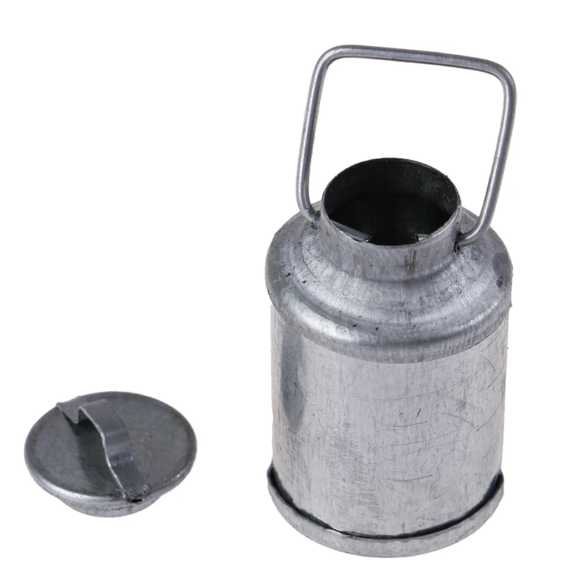 Farm Metal Milk Can Kettle Pot 1:12 Doll House Miniature Accessories Model Furniture Toys