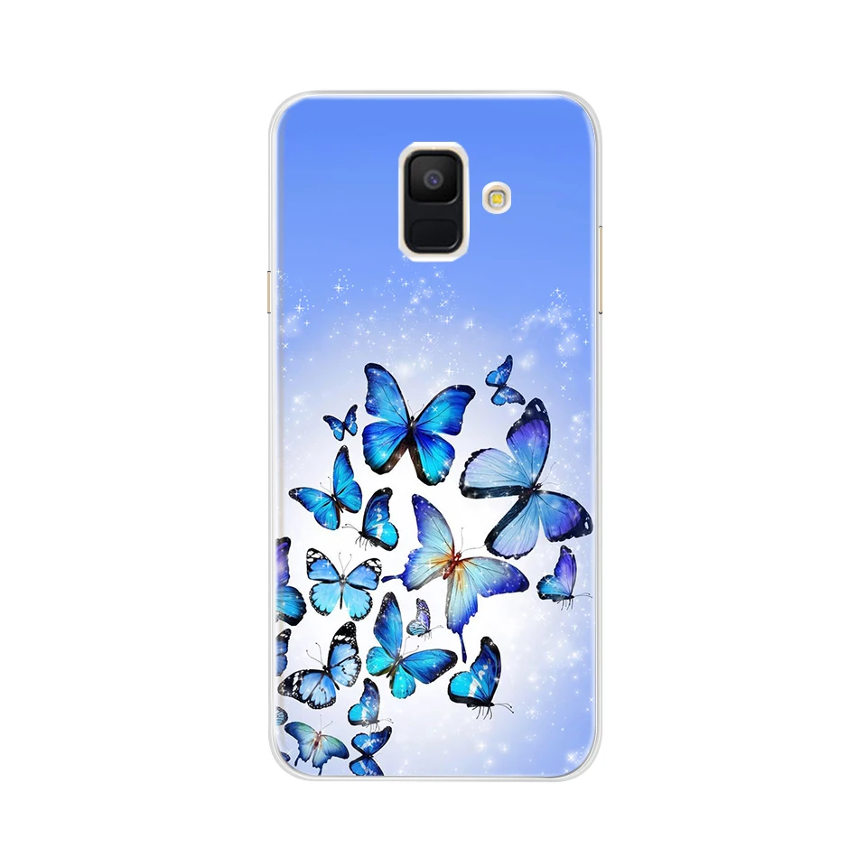 Fashion Silicone Case For Samsung Galaxy A6 2018 Case A600 sm-a600f Soft TPU Cover For Samsung Galaxy A6 2018 Shell Phone Funda