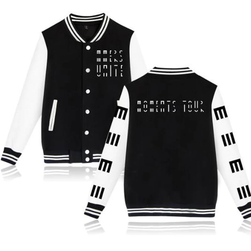 

Marcus and Martinus Moments Tour Baseball Jacket Moletom Feminino Streetwear hiphop Harajuku Sweatshirts Hoodies Women Outerwear