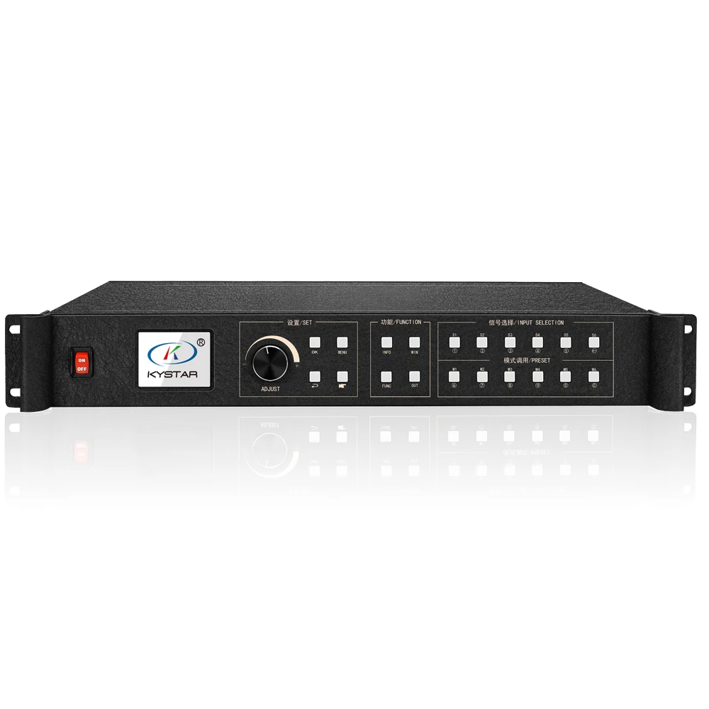 Kystar led processor U3PRO with SDI Ultra high definition Three picture Splicing Processor