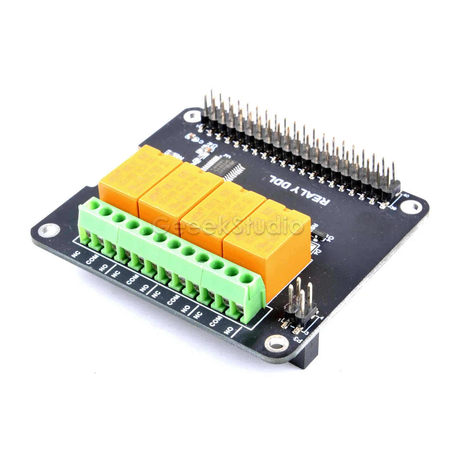 4 Channel Relay Hat Board For Raspberry Pi 4B / 3B+ (Plus) / 3B / 2B