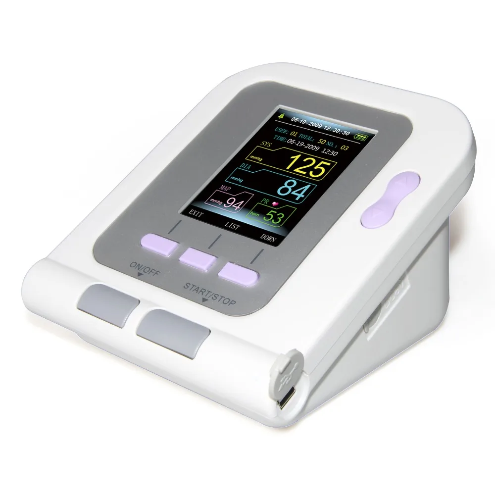 Digital Blood Pressure Monitor NIBP,Adult+Child+Pediatric+SW,Sphygmomanometer CONTEC08A Portable