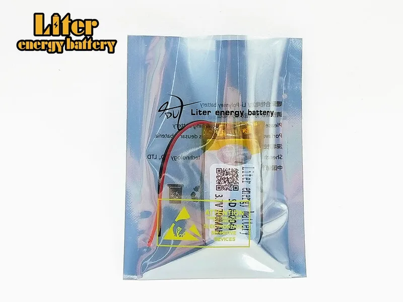 Аккумулятор 802040 для телефона Dvr GPS Mp3 Mp4 Mp5 Bluetooth Колонка электронная книга 3,7 в 700 мАч литий-полимерная Фотополимерная