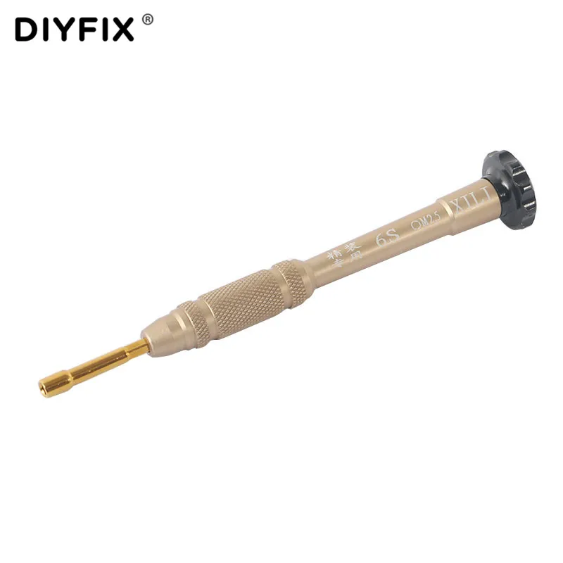 Прецизионная отвертка DIYFIX с шестигранной головкой 2,5 мм для iPhone 6S, средняя пластина, ремонтные ручные инструменты для материнской платы