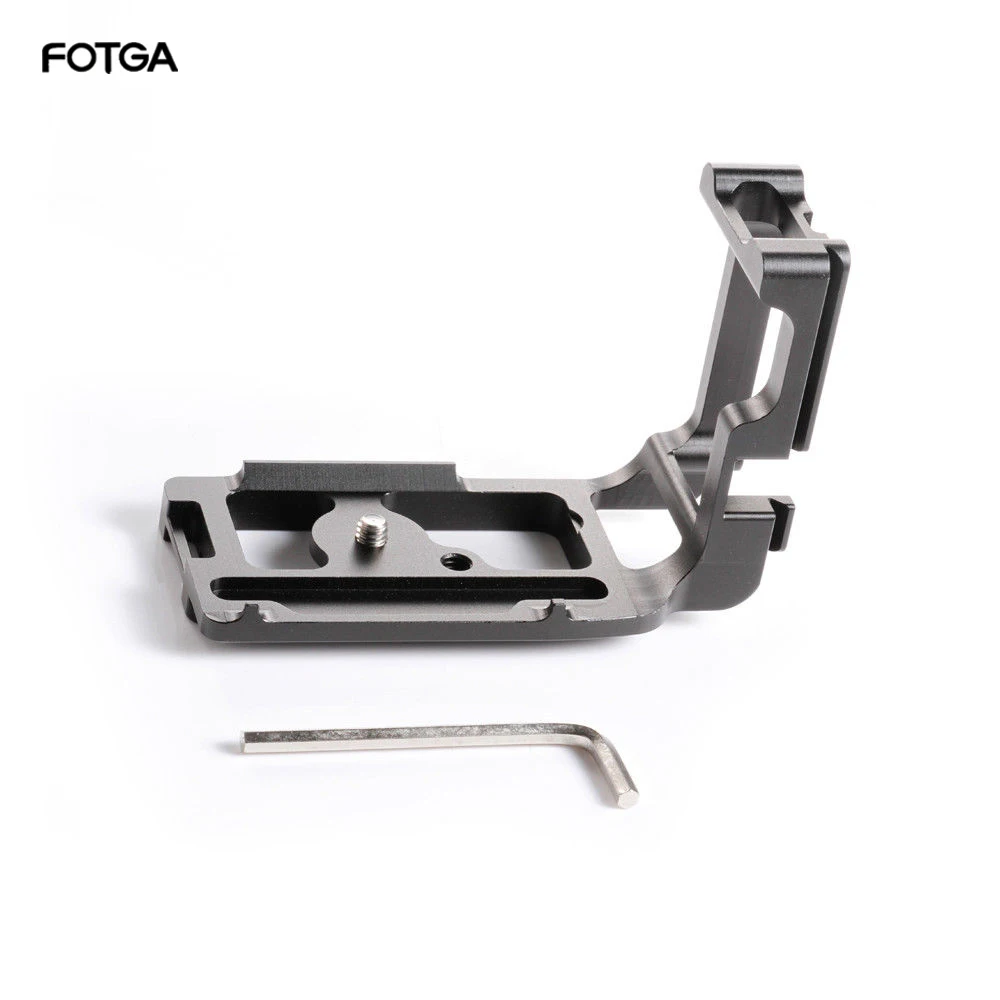 

FOTGA Vertical Shoot Quick Release QR L Plate Bracket Hand Grip for 5D Mark III IV 5DS 5DSR DSLR Camera Tripod