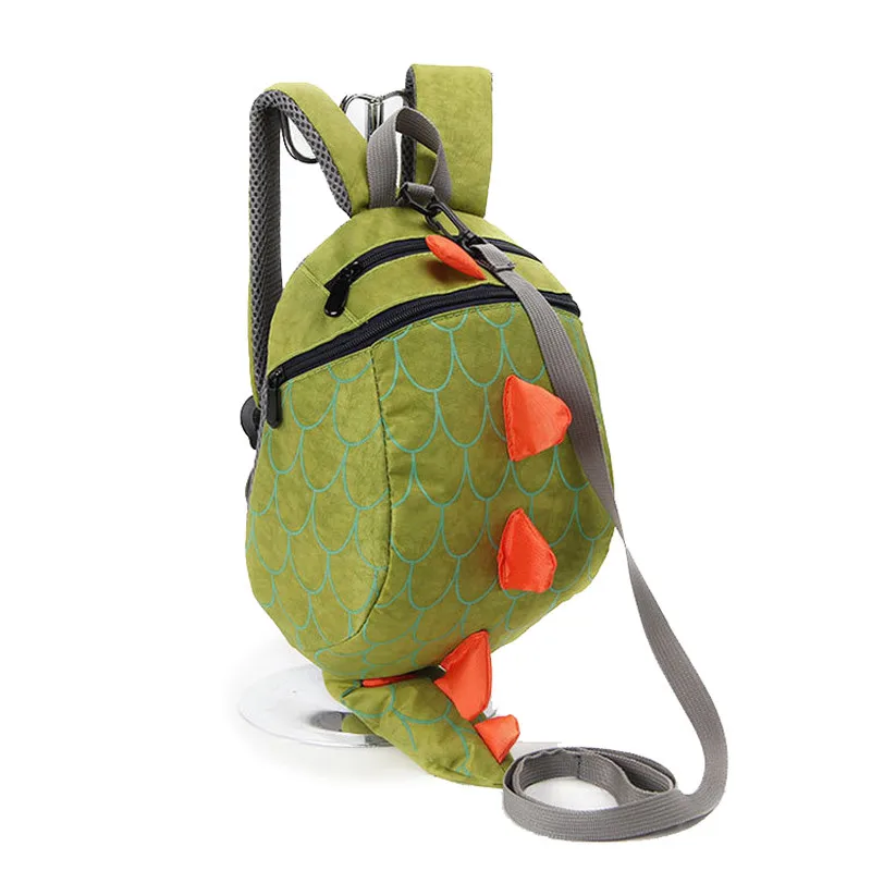 

New 3D Cartoon Dinosaur Baby Toddler Anti lost Leash Harness Strap Walker Kindergarten Schoolbag Backpacks For Kids Hot