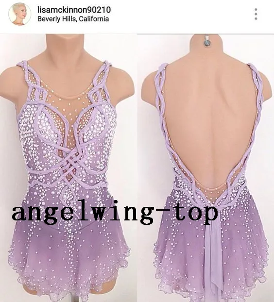 

figure skating competition dresses women custom ice skating dress for women hot sale ice skating dress girls free shipping N33