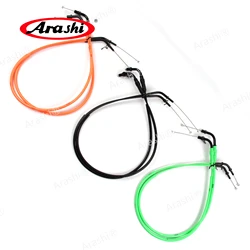 Arashi Motorcycle Brake Oil Accelerator Throttle Cables Lines  Stainless Wires for KAWASAKI Z1000 2011 2012 2013 Z 1000 1 Pair