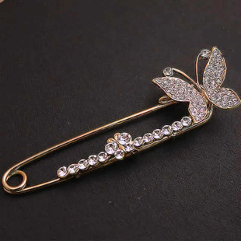 Korean Jewelry Noble And Full Of Imitation  Butterfly Brooch Brooch Exquisite Banquet Essential