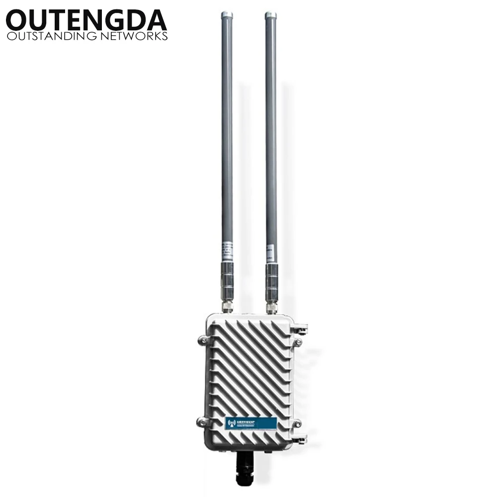 Imagem -03 - Roteador Cpe ap de Longo Alcance Amplificador de Sinal Wifi de Longo Alcance Ponto de Acesso sem Fio Poe Banda Dupla 600g e 2.4g ao ar Livre