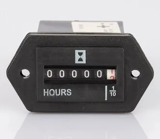 10V-80VDC AC100-250V 0.3 واط مولد مختومة ساعة عداد أمتار الساعة الرملية مستطيل SYS-1