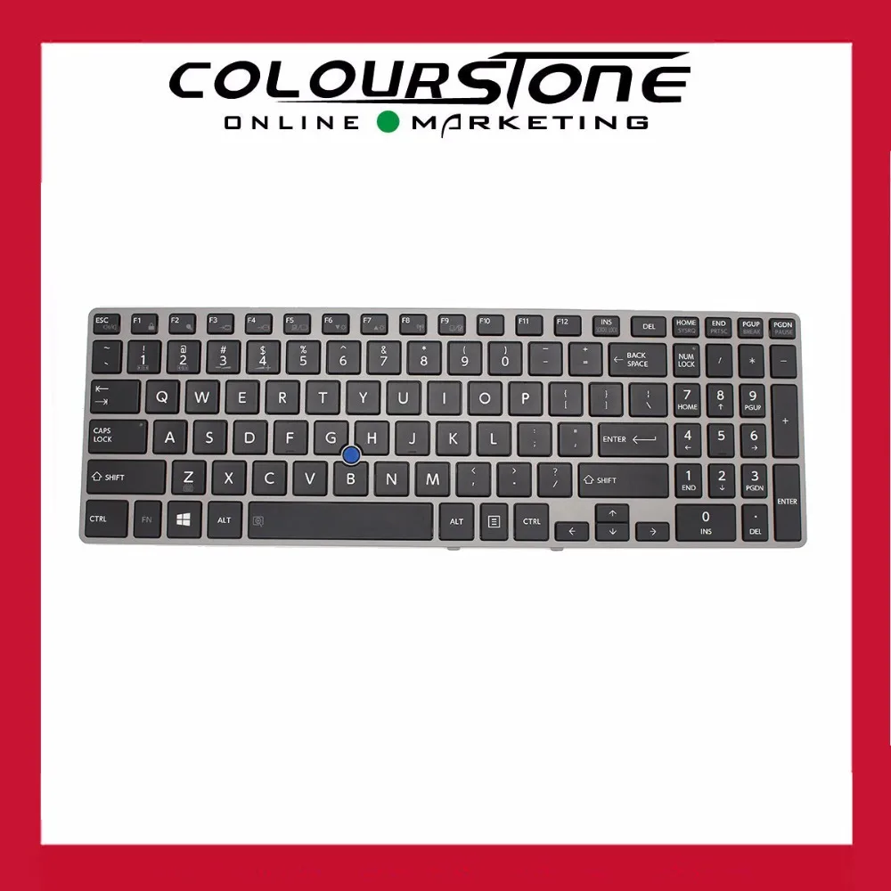 Dành Cho Laptop Toshiba Z50-A Z50-A5161SM Z50-A5209 Z50-A5260 Z50-A5302 Bàn Phím Backlit Mỹ NSK-V30BN 9Z.NAZBN.001 Với Chất Lượng Cao