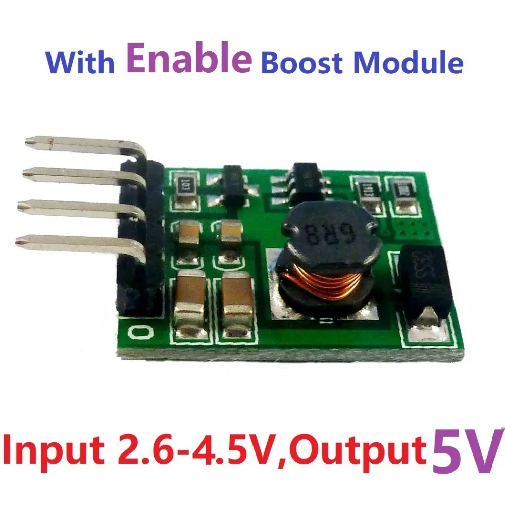 Convertisseur élévateur DC-DC avec activation, régulateur de tension pour Arduiuo Breadboard, Stm32 LWind, 3V, 3.3V, 3.7V à 5V, 6V, 9V, 12V