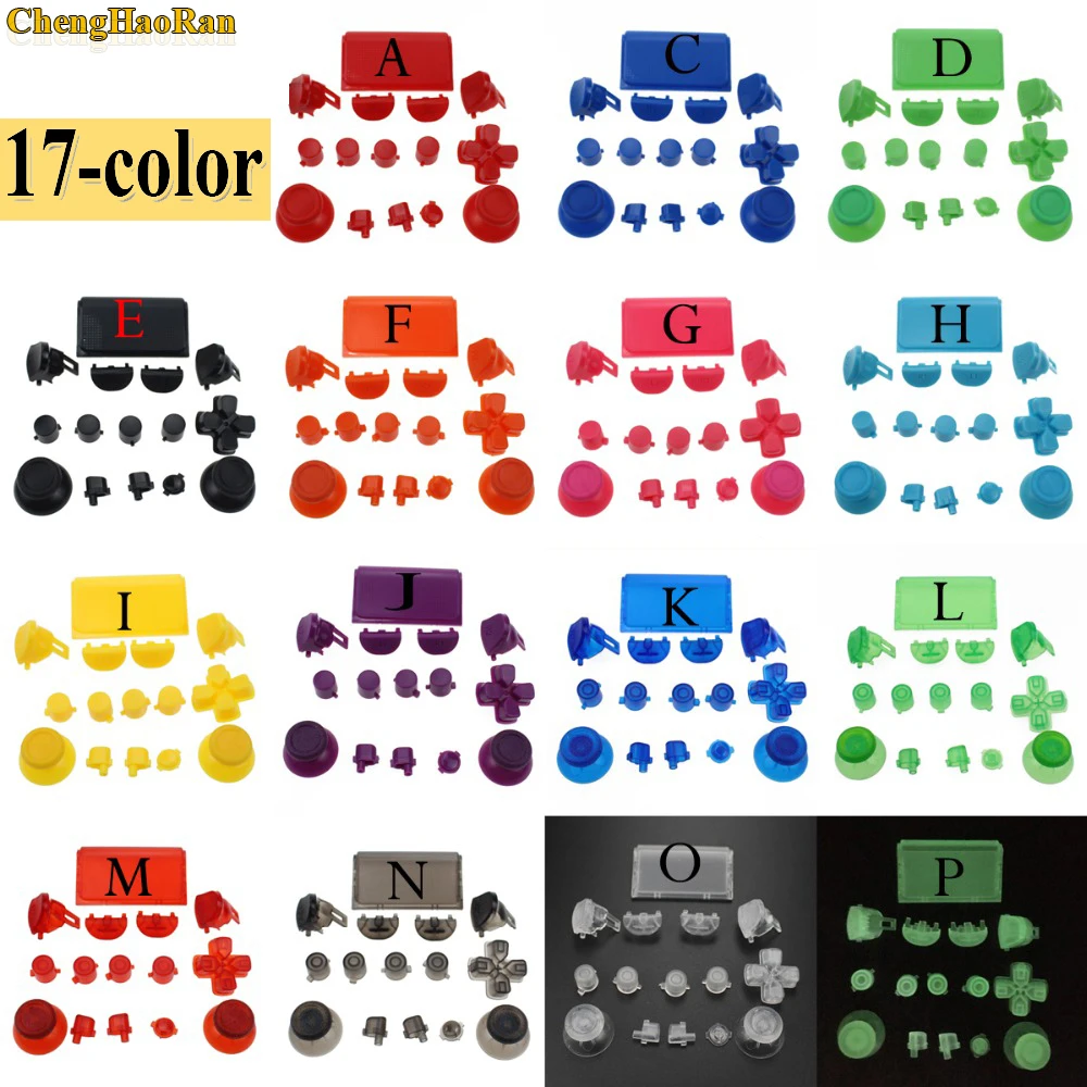 ChengHaoRan 2 Bộ L1 R1 L2 R2 Nút Kích Hoạt Tự Dùng Nắp PS4 Pro Điều Khiển Cho PS4 4.0 JDS 040 JDM 040 Bộ Điều Khiển Mông