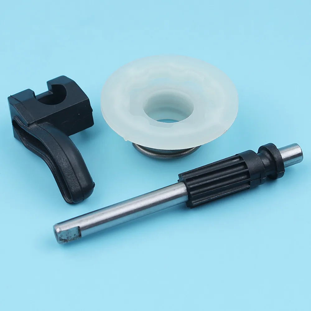 Oil Pump Plunger Shaft Pinion Worm Gear Olier Pickup Kit For Husqvarna 350 353 359 445 450 345 340 346XP E Chainsaw 503931801